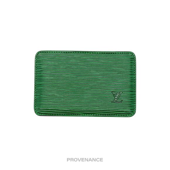 🔴 Louis Vuitton Card Holder Wallet - Borneo Epi Leather - Picture 2 of 9